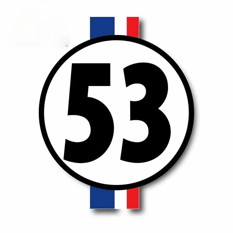 Car Accessories Nz - Автомобильные наклейки Herbie The Love Bug