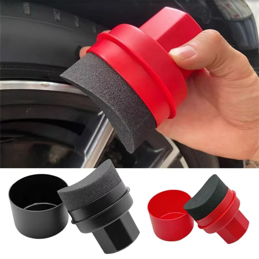 Car Wax Polishing Pad - Изогнутая губка для полировки шин с