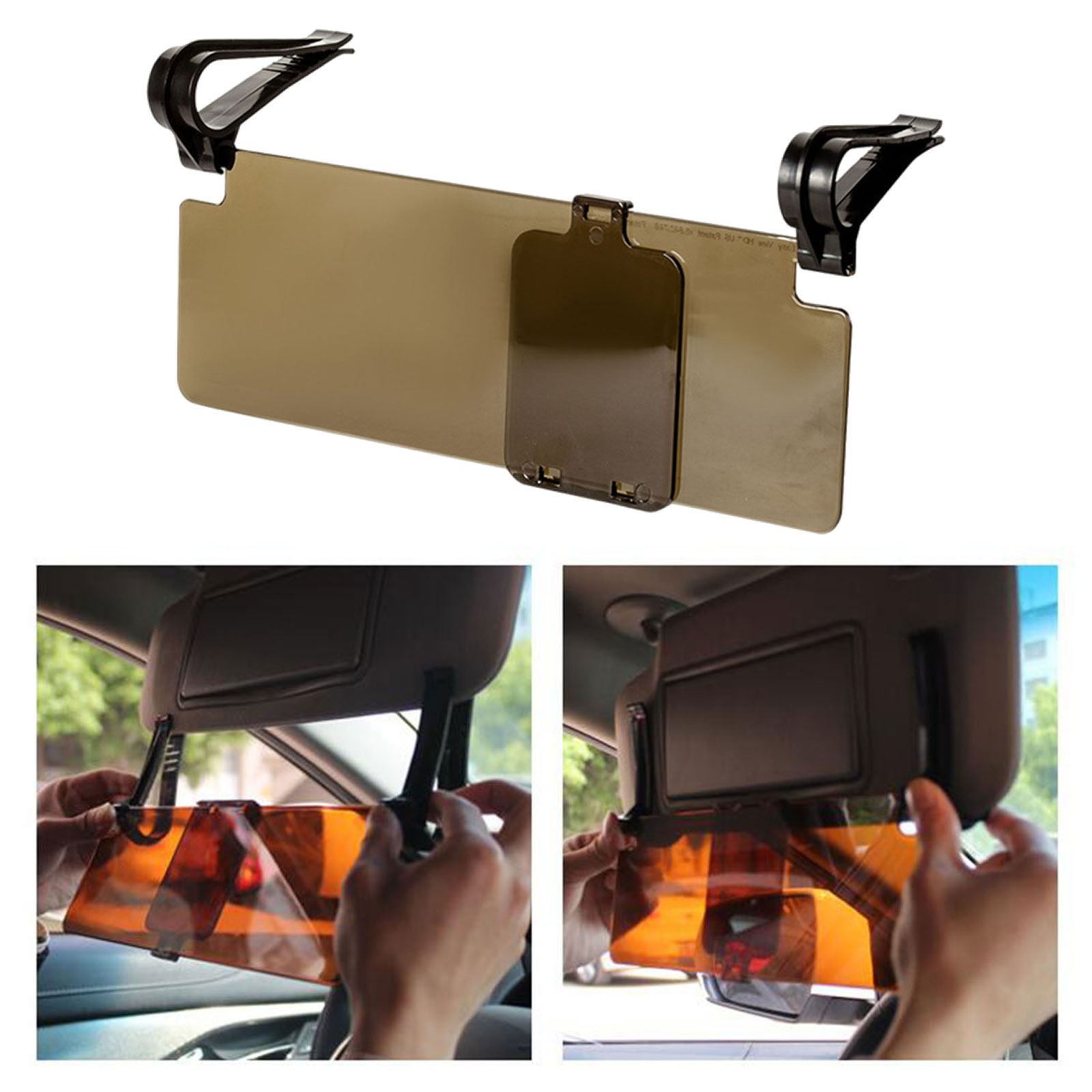 Car Accessories For Night Driving - Автомобильный антибликовый удлинитель солнцезащитного козырька 2
