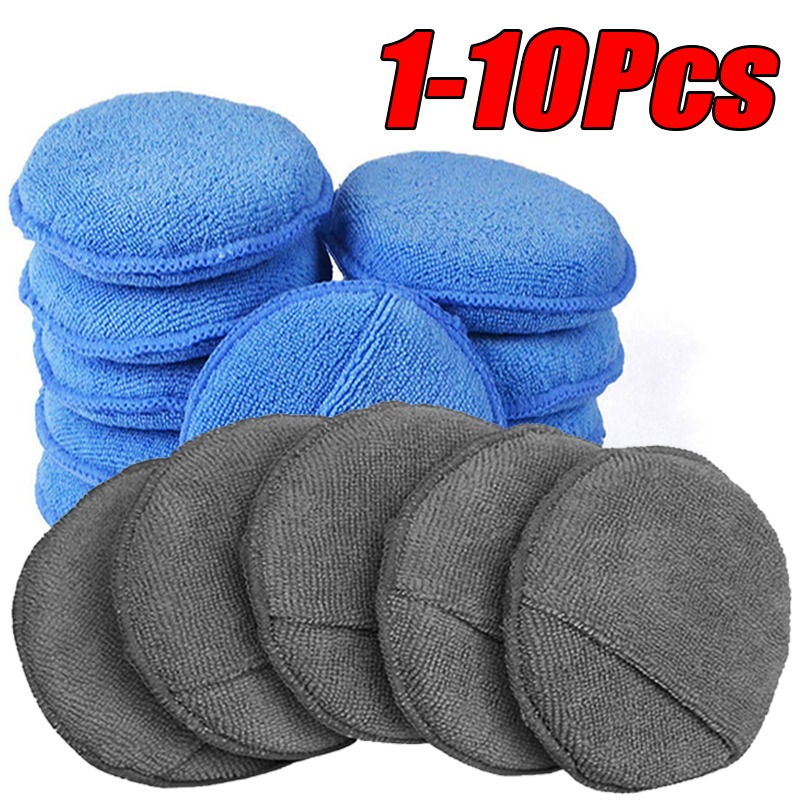 Car Wax Polishing Pad - Набор из 10 губок-аппликаторов для детейлинга