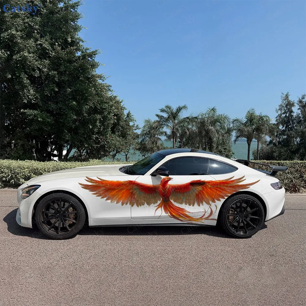 Car Accessories Phoenix - 2 шт. наклеек на боковые части