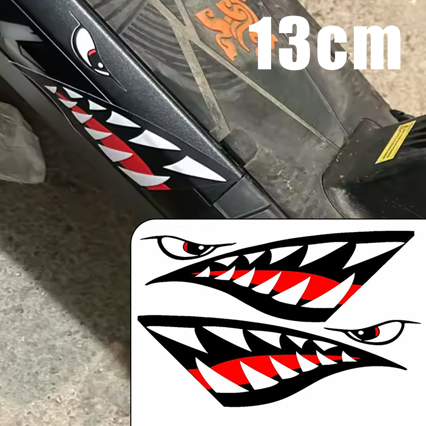 Car Accessories Jdm - Наклейка на автомобиль JDM «Зубы акулы»,