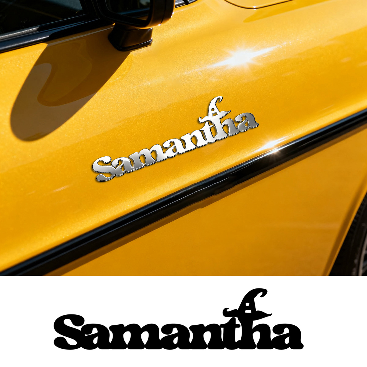 Car Accessories Nz - Мультфильм Хэллоуин шляпа ведьмы 3D металлические