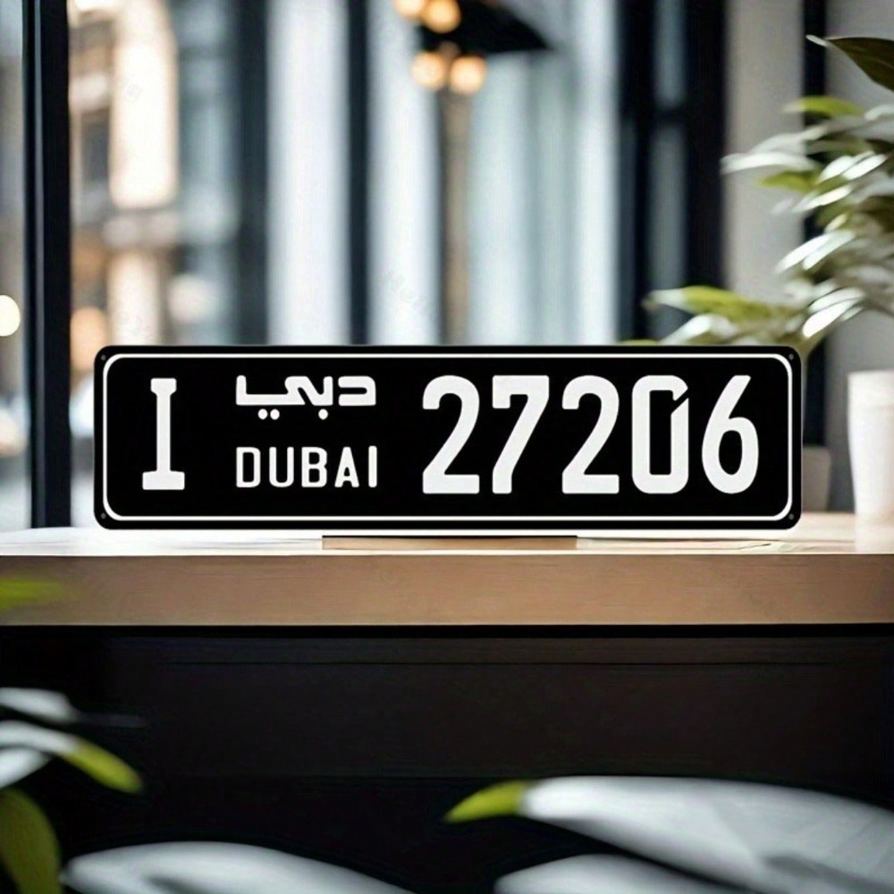 Car Accessories In Dubai - CIFBUY 1 шт. Декоративная гравированная алюминиевая
