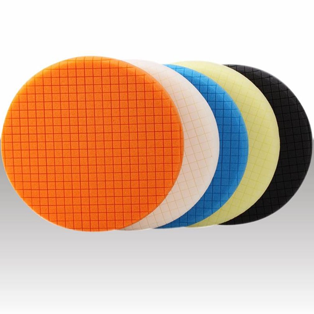 Car Wax Polishing Pad - 5 упаковок, 6-дюймовые полировальные полировальные подушечки,
