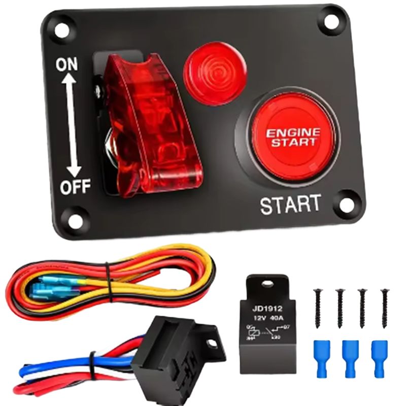 Car Accessories Racing - Автомобильные аксессуары: Панель переключателей 12В для