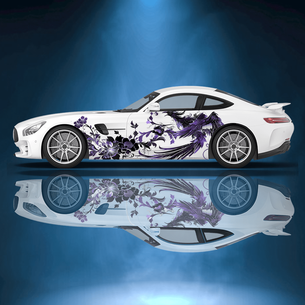 Виниловые наклейки Divine Phoe – обзор и цена Car Accessories Phoenix