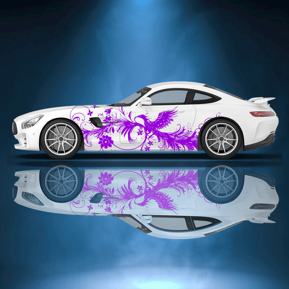 Виниловые наклейки Divine Phoe – обзор и цена Car Accessories Phoenix