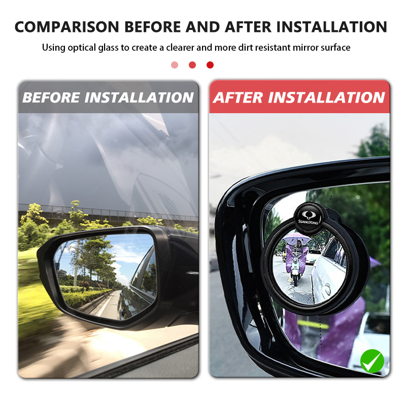 2 шт. автомобильных 360-градус – обзор и цена Car Blind Spot Mirror