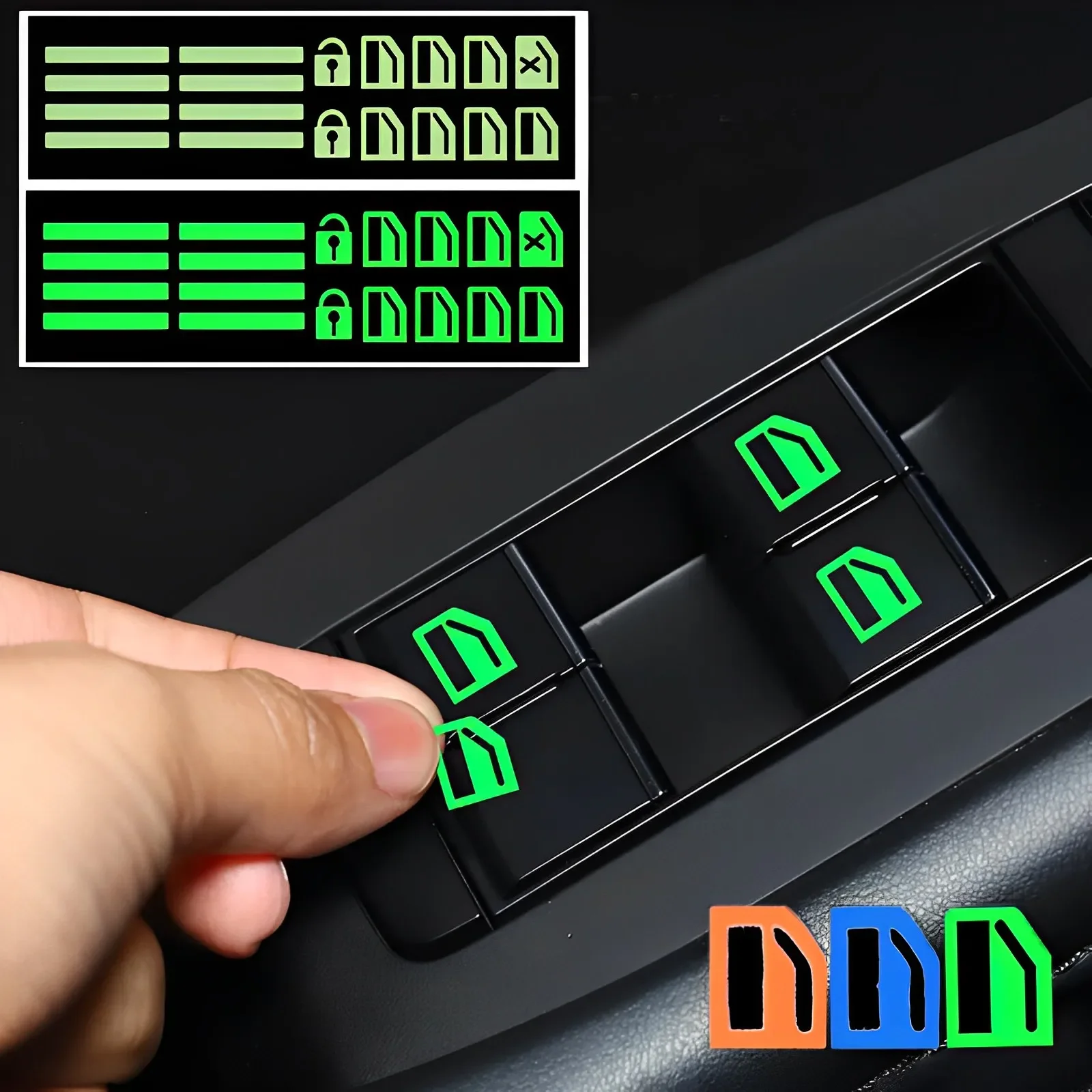 18 шт. светящихся наклеек для  – обзор и цена Car Accessories Nz