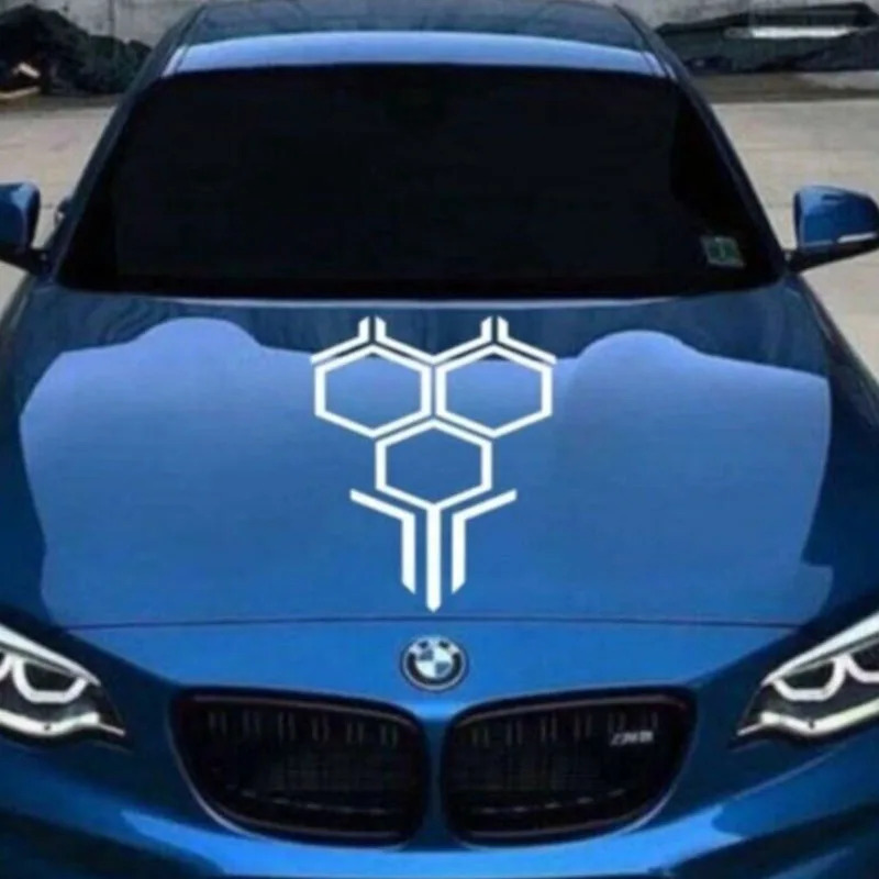 Виниловые наклейки на капот ав – обзор и цена Car Accessories Racing