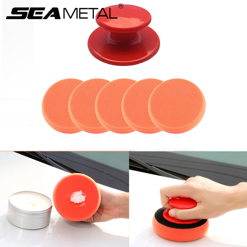 SEAMETAL 6 шт./компл. восковая – обзор и цена Car Wax Polishing Pad