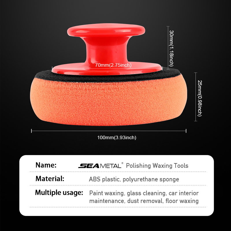SEAMETAL 6 шт./компл. восковая – обзор и цена Car Wax Polishing Pad