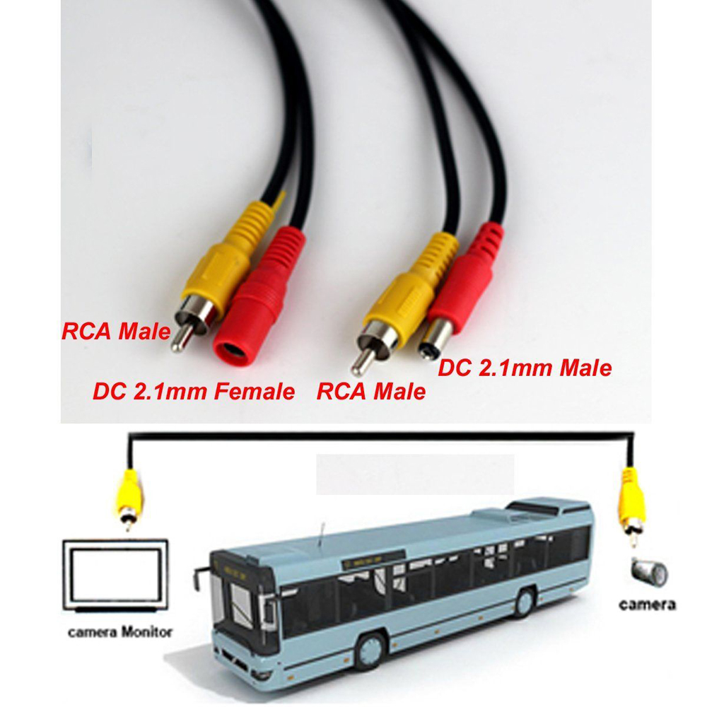 5 м/10 м/20 м RCA Video AV DC  – обзор и цена Car Accessories Online
