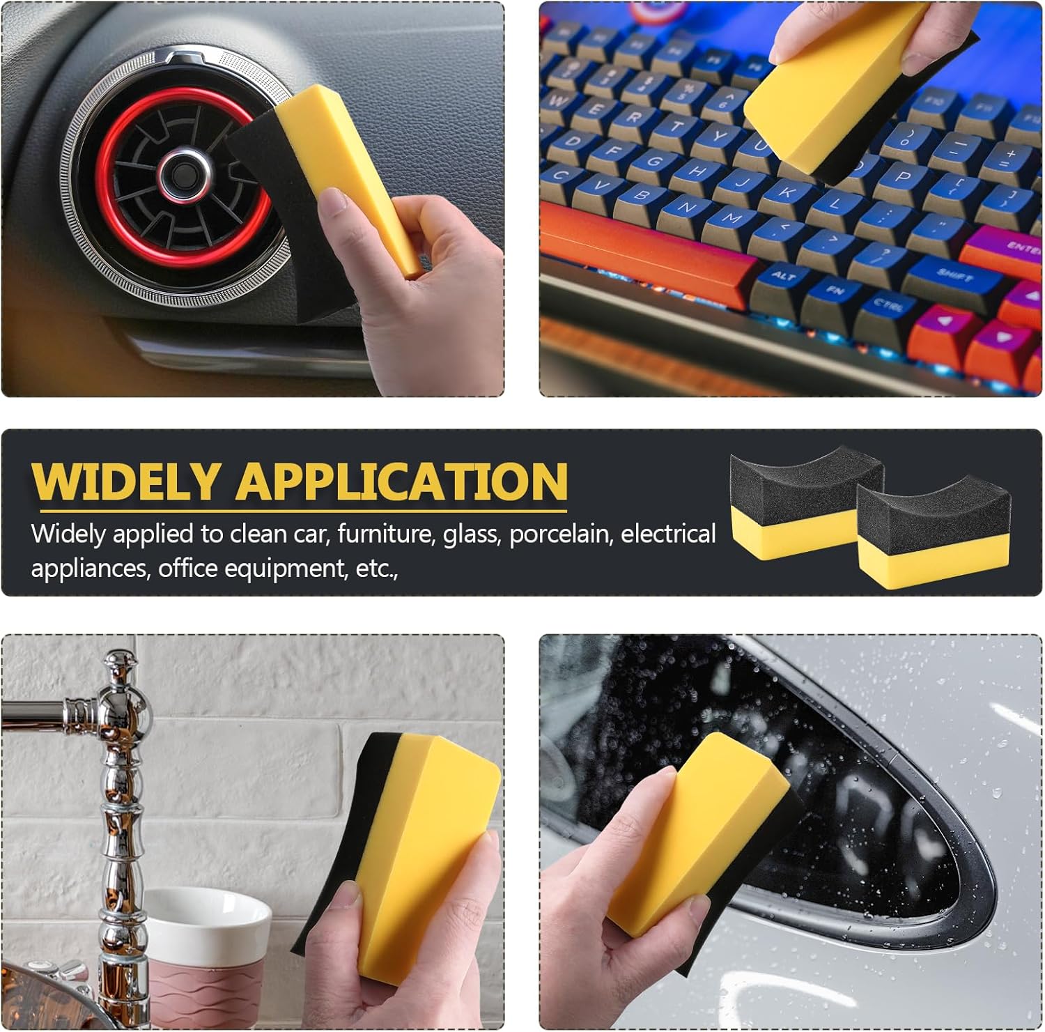 Губка-щетка для автополировки, – обзор и цена Car Wax Polishing Pad