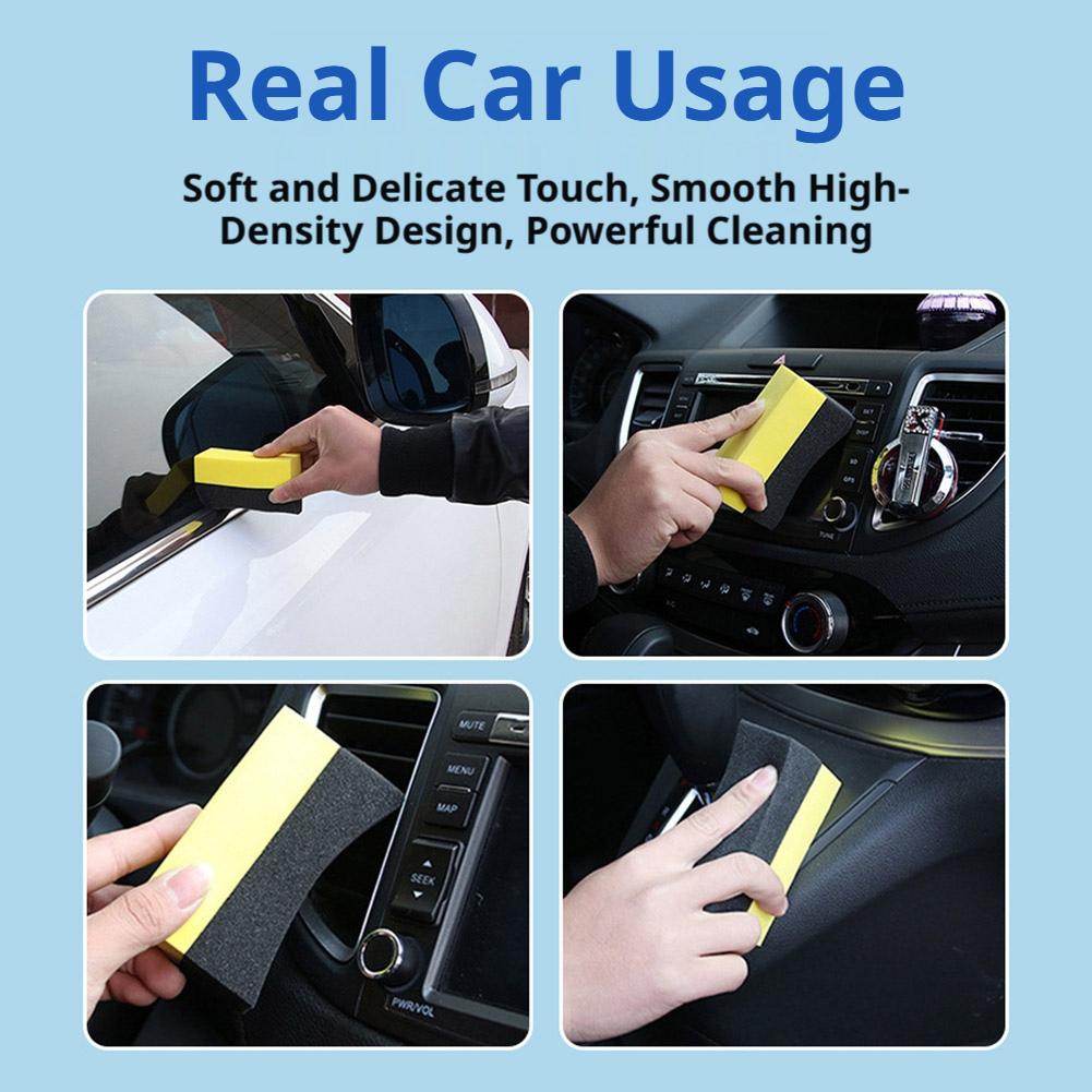 Набор из 4 губок-щеток для чис – обзор и цена Car Wax Polishing Pad