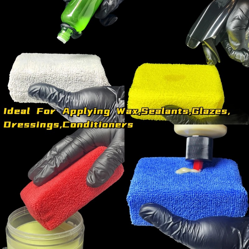 Набор из 8 микрофибровых аппли – обзор и цена Car Wax Polishing Pad