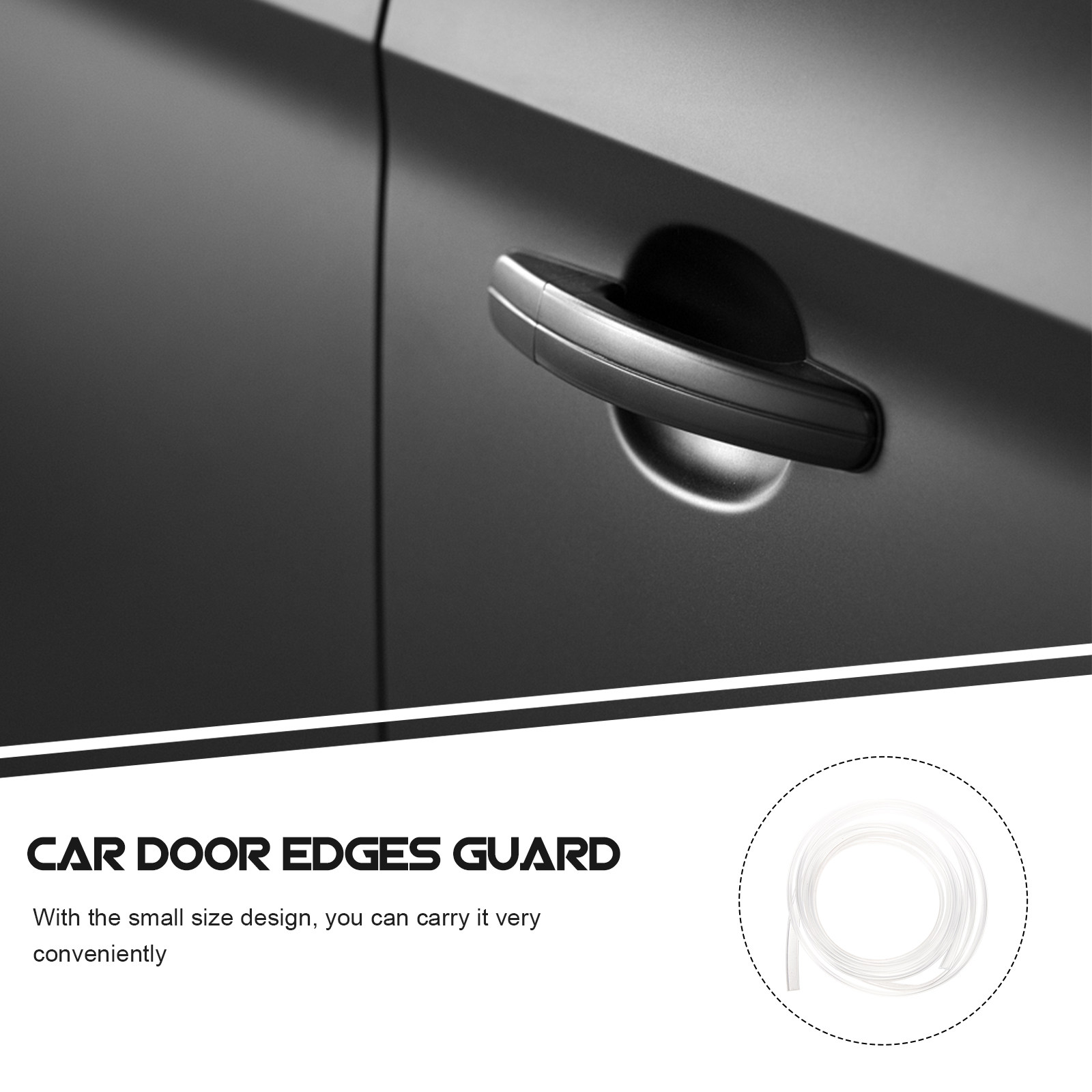 1 рулон прозрачной резиновой у – обзор и цена Car Door Edge Guard