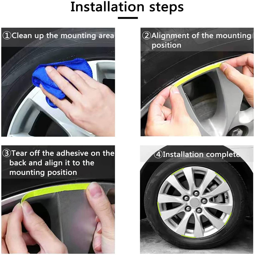 Набор светоотражающих наклеек  – обзор и цена Car Accessories For Night Driving