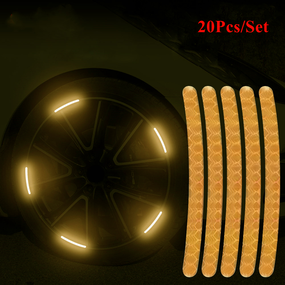 Набор светоотражающих наклеек  – обзор и цена Car Accessories For Night Driving