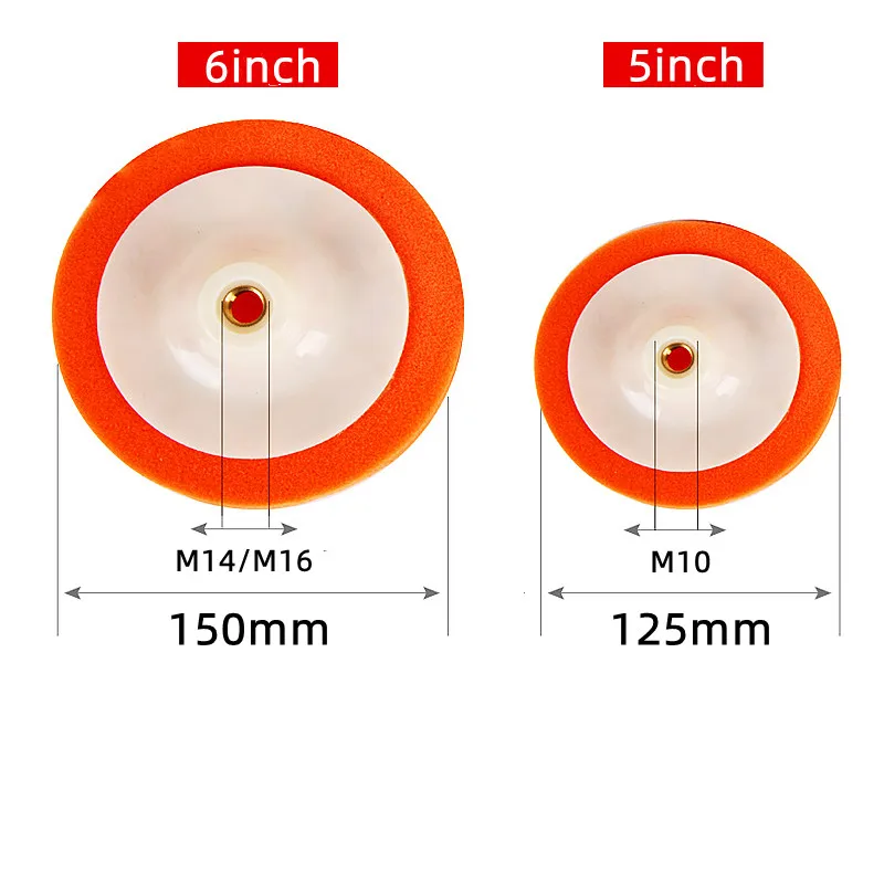 3 шт., оранжевые губки для пол – обзор и цена Car Wax Polishing Pad