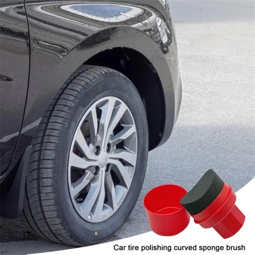 Изогнутая губка для полировки  – обзор и цена Car Wax Polishing Pad