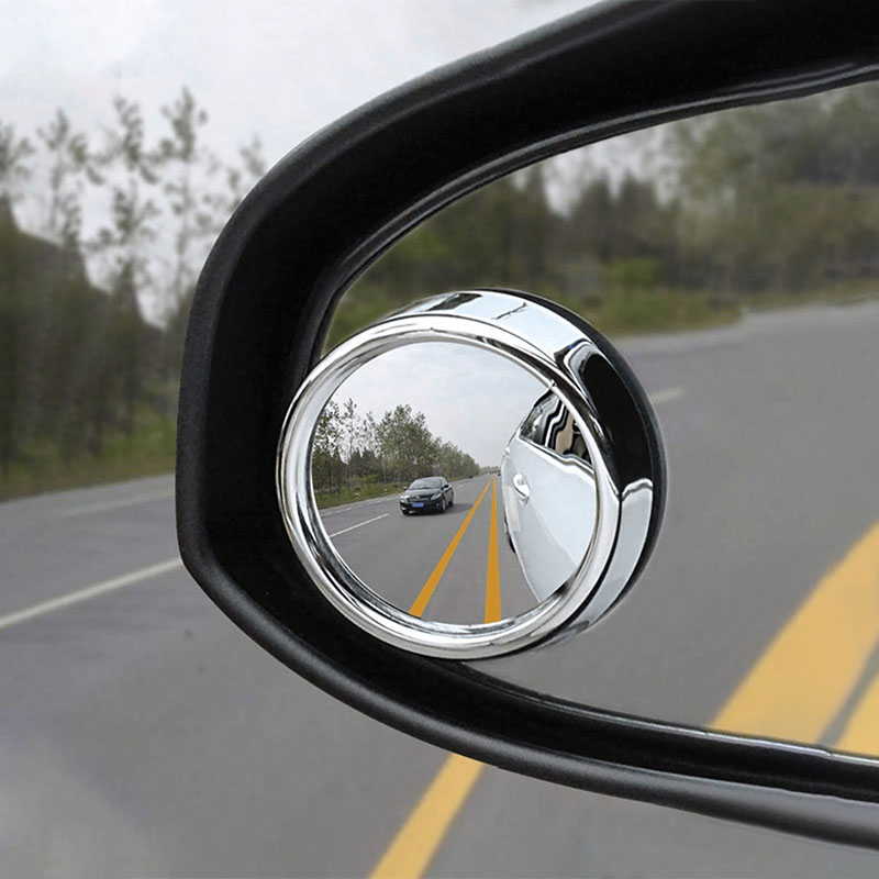 2-х секционные выпуклые зеркал – обзор и цена Car Blind Spot Mirror