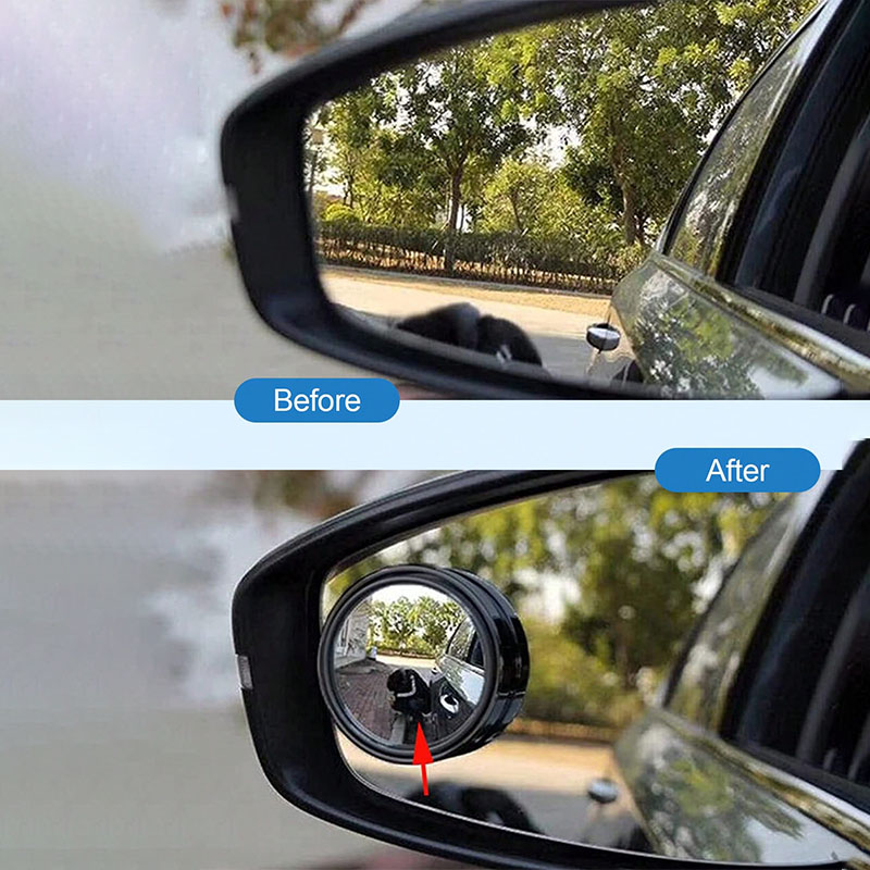 2-х секционные выпуклые зеркал – обзор и цена Car Blind Spot Mirror