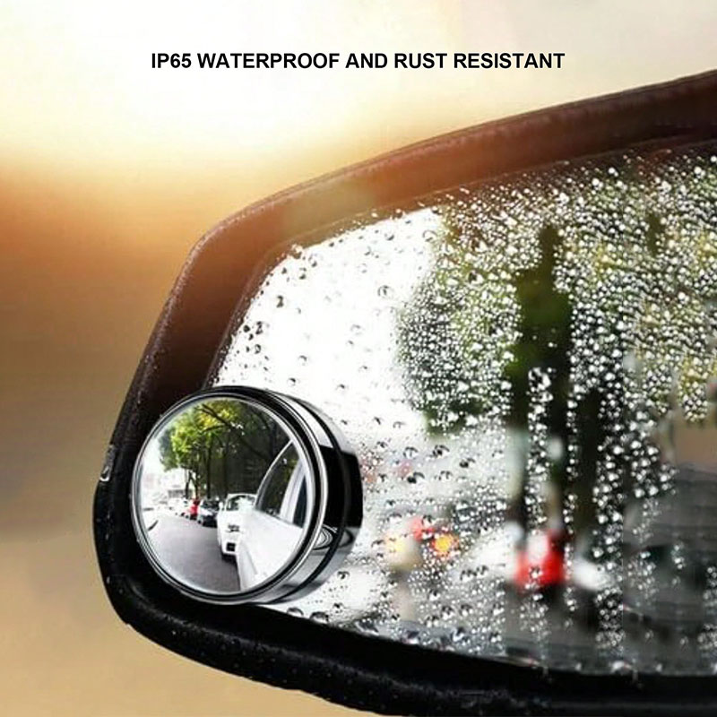 2-х секционные выпуклые зеркал – обзор и цена Car Blind Spot Mirror