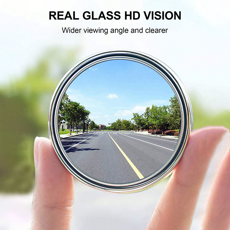 2-х секционные выпуклые зеркал – обзор и цена Car Blind Spot Mirror