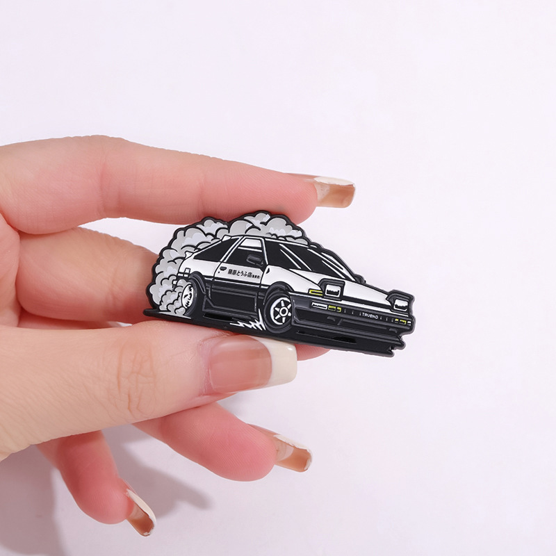 Эмалевый значок AE86 Initial D – обзор и цена Car Accessories Jdm