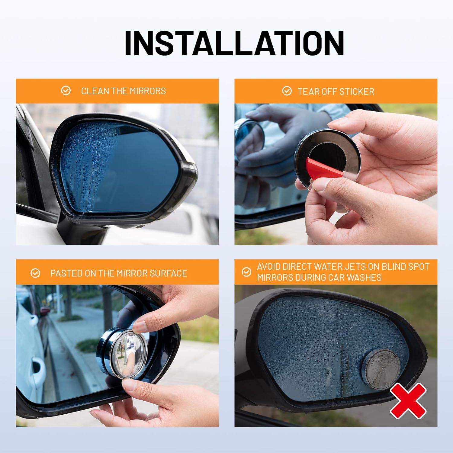 Зеркало для слепых зон WildAut – обзор и цена Car Blind Spot Mirror