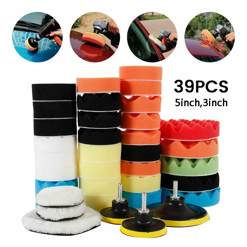 Набор губок для полировки авто – обзор и цена Car Wax Polishing Pad