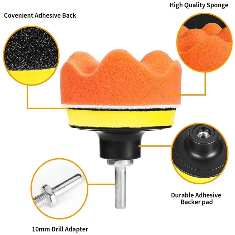 Набор губок для полировки авто – обзор и цена Car Wax Polishing Pad